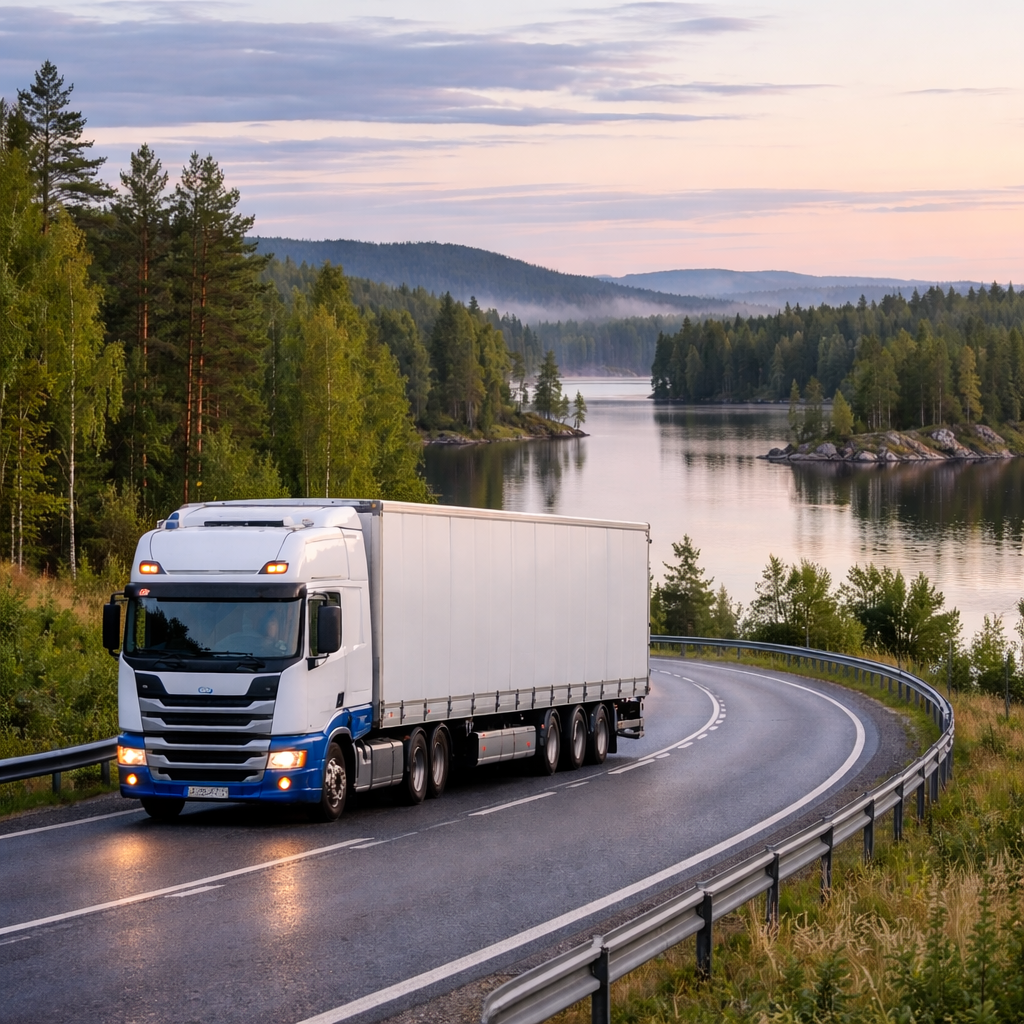 Specialist in efficiënt transport tussen Europa en Finland